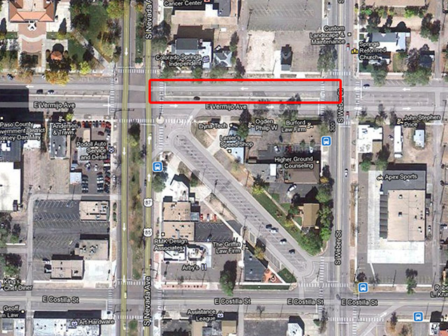 free parking downtown colorado springs vermijo ave